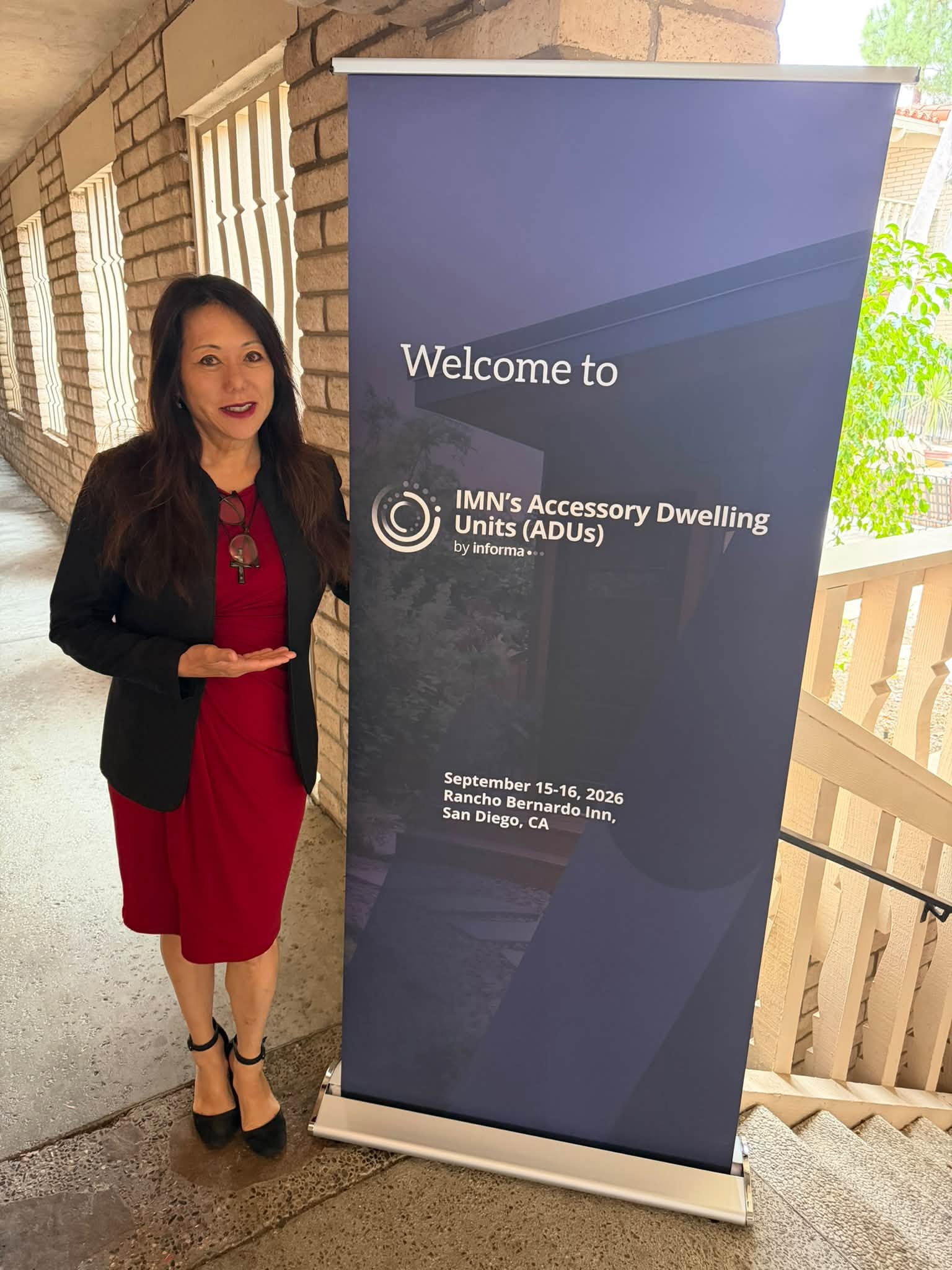 Fiona Ma at an accessory dwelling units conference in San Diego