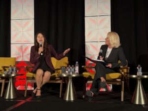 Fiona Ma speaking at IgniteIt Market Spotlight California 2026