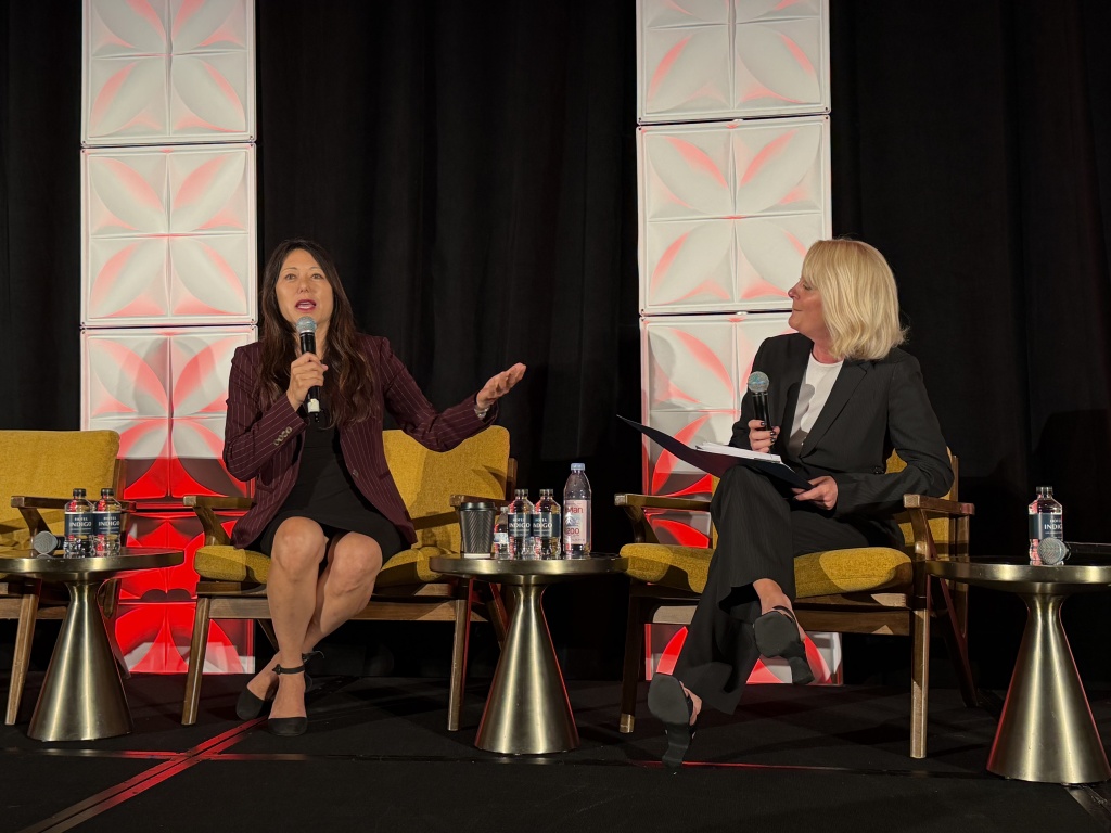 Fiona Ma speaking at IgniteIt Market Spotlight California 2026